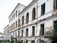 Штабной корпус Тобольской тюрьмы до реставрации